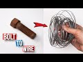 Forging A Bolt Into Wire? CAN I DO IT???