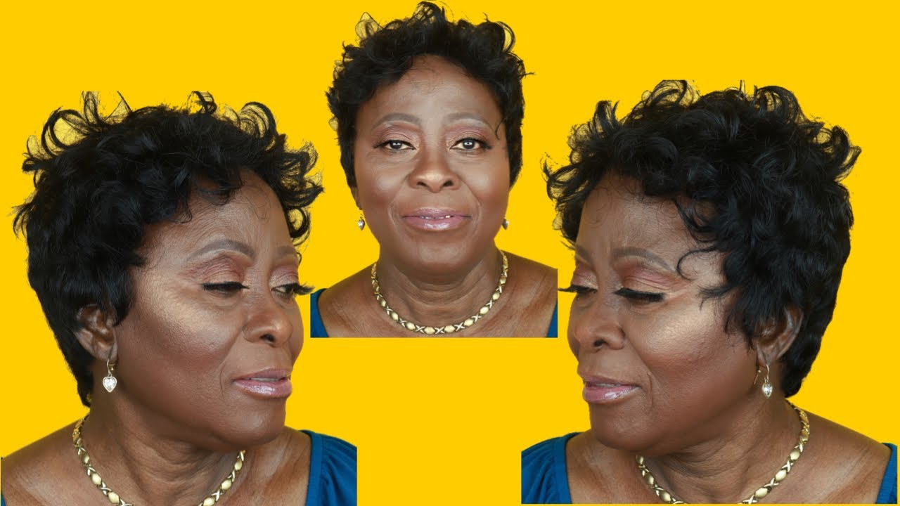 Makeup On Older Black Women Mature Skin Ghanagyalify Youtube 