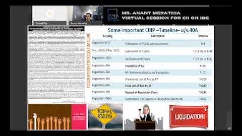"CIRP Timelines under IBC" by our Founding Partner, Mr. Anant Merathia