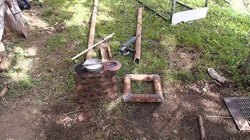 Two-way stand for a swage block