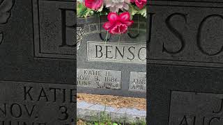 John S. Benson August 29, 1881-April 12, 1966. #findagrave #grave #rip #gravesite#shorts