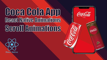 Coca Cola App | ScrollView Slider Animations | Animation Part 1/2 - React Native