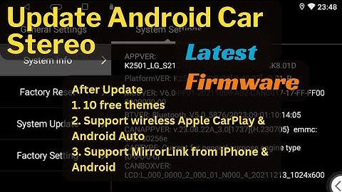 😱💥Now Wireless Android Auto in any T5 Android car stereo 😱 Upgrade old T5 player with New Firmware
