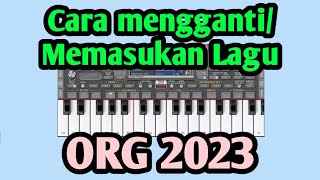 Cara mengganti musik di ORG 2023