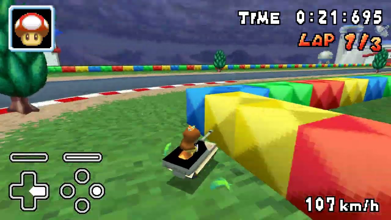 Mario Kart DS - GBA Luigi Circuit 