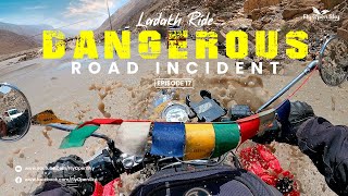 Leh Ladakh Dangerous Road incident 😔 Help nahin milta To Kya hota!!