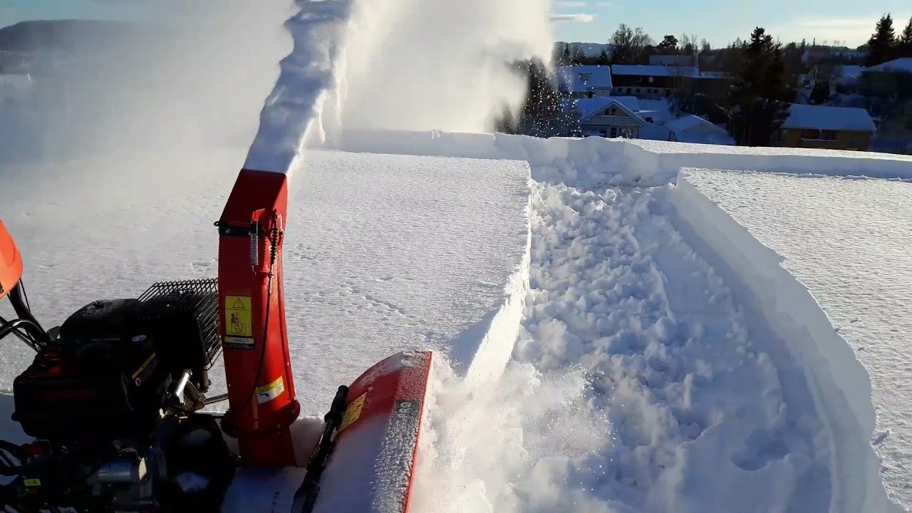 SnowPro 13hk snøfreser med beltedrift Hageby Motor AS