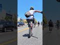 Wheelie on a Track Bike: Zunow Z-1 NJS #fixedgear #ピストバイク
