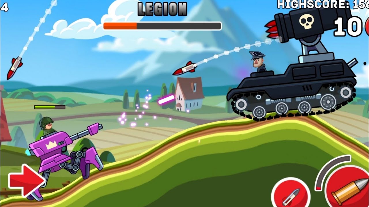 Tanker game Hills of steel tanker cartoon videos Tanker wala gaadi android game play