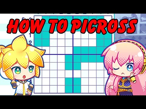 HOW TO PICROSS - Hatsune Miku Logic Paint S