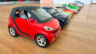 Asmr Metal Diecast Cars On Floor Heavy Rolling & Satisfying Clicks