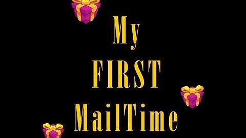 My FIRST MailTime   MSP