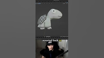 Mastering Bevel Techniques & UV Mapping in 3D Modeling - game character in Blender - 3.4 Dino Turtle