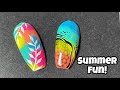 Summer Print Nail Art