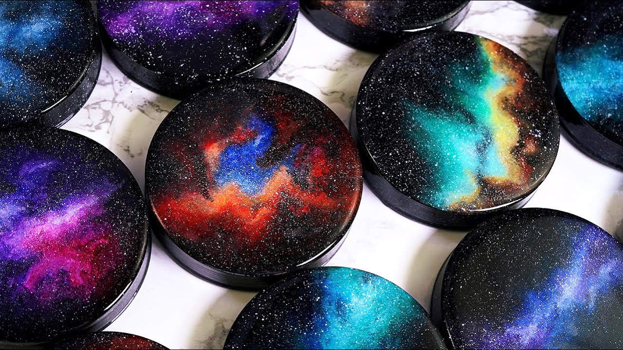Painting Custom Galaxy Palettes YouTube