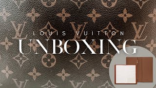 UNBOXING & FLIP-THROUGH  2024 Louis Vuitton Agenda Refill (Medium) 