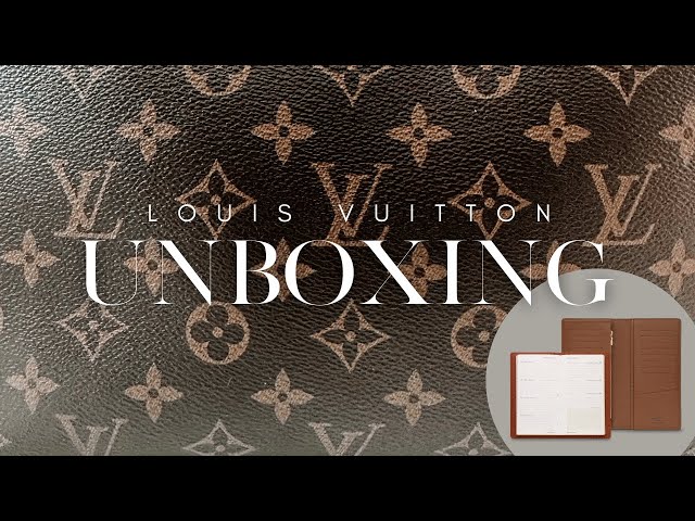 UNBOXING  2023 Louis Vuitton Pocket Agenda Refill 