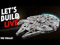 Let's FINISH the UCS Millennium Falcon LIVE