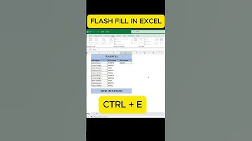 This Excel Trick Feels Like Magic 😱 (Flash Fill) |  #excel #exceltips #tutorialexcel #exceltraining