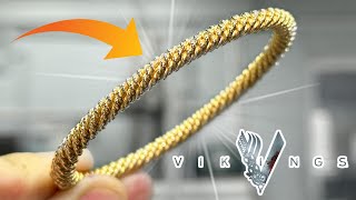 How do they make the legendary viking warrior bracelets?