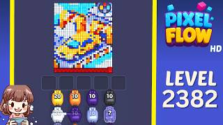 Pixel Flow Level 2382 Solution Walkthrough
