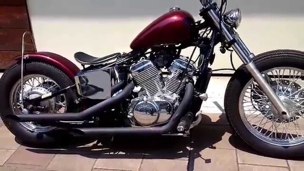 HONDA スティード400カスタム／Sun motorcycles（広島） - YouTube