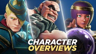 Ed, Abigail, Menat -  Street Fighter V Character Overviews