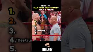 “WWE RAW After WrestleMania: Surprise Returns &amp; Epic Debuts!” (Part 3)