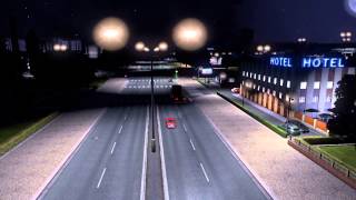 ETS 2 mod: Scania Blue Interior Light
