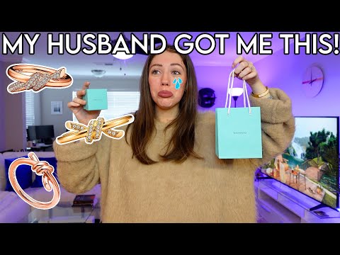 TIFFANY & CO KNOT RING WITH DIAMONDS UNBOXING 💍 | Kenzie Scarlett