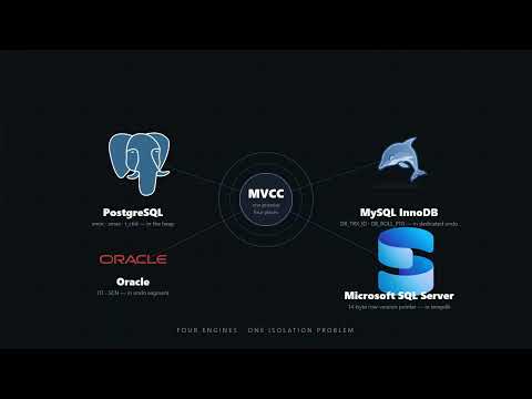 TOP-4 databases MVCC architectures explained