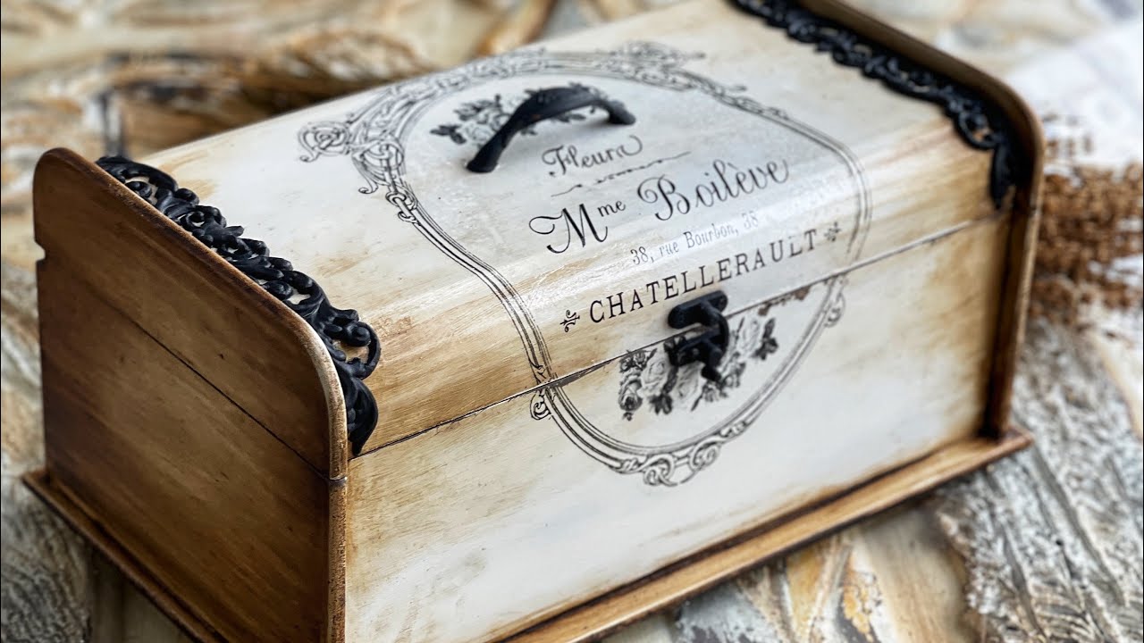 Kolay transfer uygulamalı kutu boyama