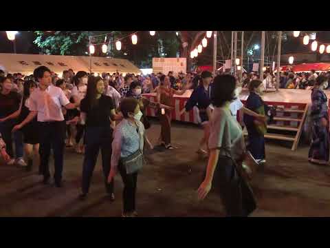 新宿音頭 コンテスト② 　新宿 花園神社 盆踊り　20230802