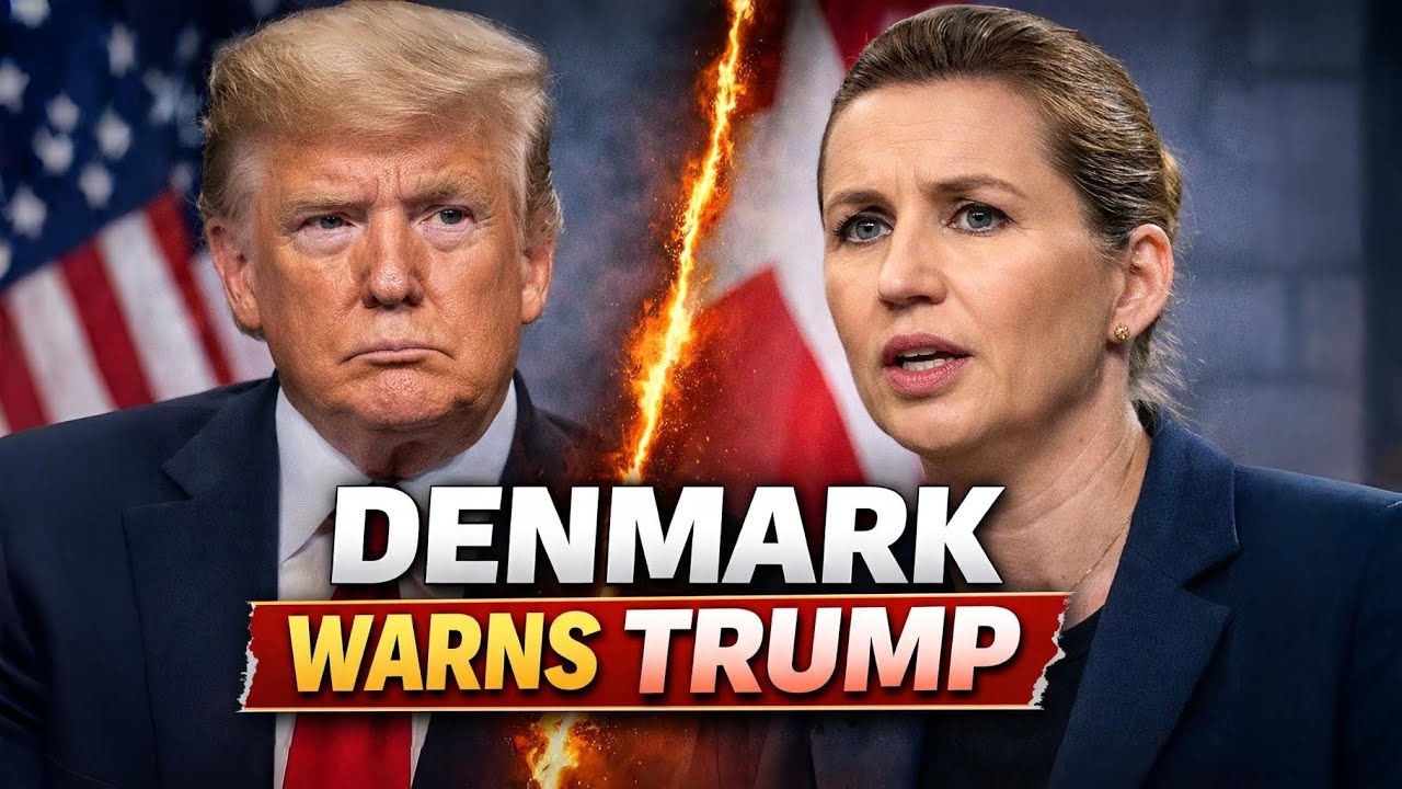 Denmark’s Prime Minister Warns Trump to Stop Threats Over Greenland | US–Denmark Tensions Rise