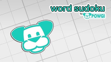 Word Sudoku by POWGI Gameplay Video (PS4/Vita Asia)