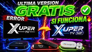 XUPER TV LATEST VERSION for FIRE TV STICK, GOOGLE TV and SMART TV ❌ The only version that WORKS screenshot 2