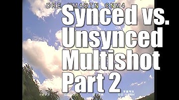 Synced vs Unsynced Multishot: Does it reduce oscillation?