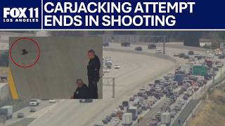 Shooting shuts down part of 210 Freeway for several hours before reopening