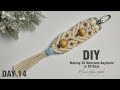 Day 14 | Making 30 Macrame Keychain in 30 Days | Macrame Keychain Tutorial