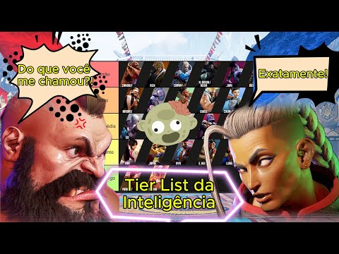 Street Fighter 6: Tier List do Cérebro (ou a falta de)