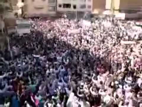 جماهير غفيرة في دير الزور جمعة لا للحوار 08 07