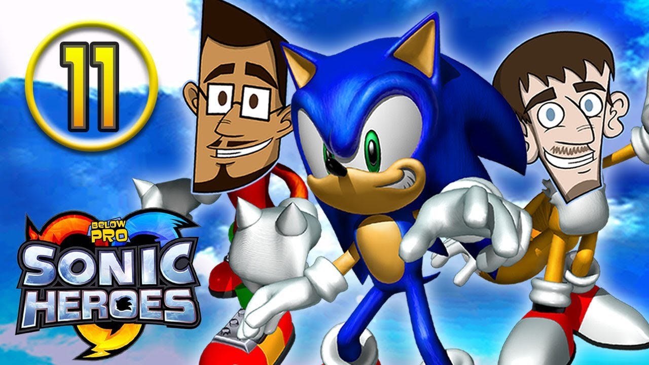 Sonic Heroes || Let's Play Part 11 - Zoom Zoom || Below Pro Gaming