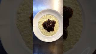Slow Cooked Beef Cheeks at 100°C 😍 Creamy Bulgur with Parmesan #shorts