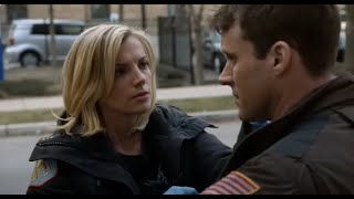 Brettsey - Chicago Fire - 9x03 Pt.4 - "We're done here" - Brett checks on Casey