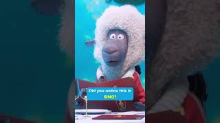 Did you notice this in SING