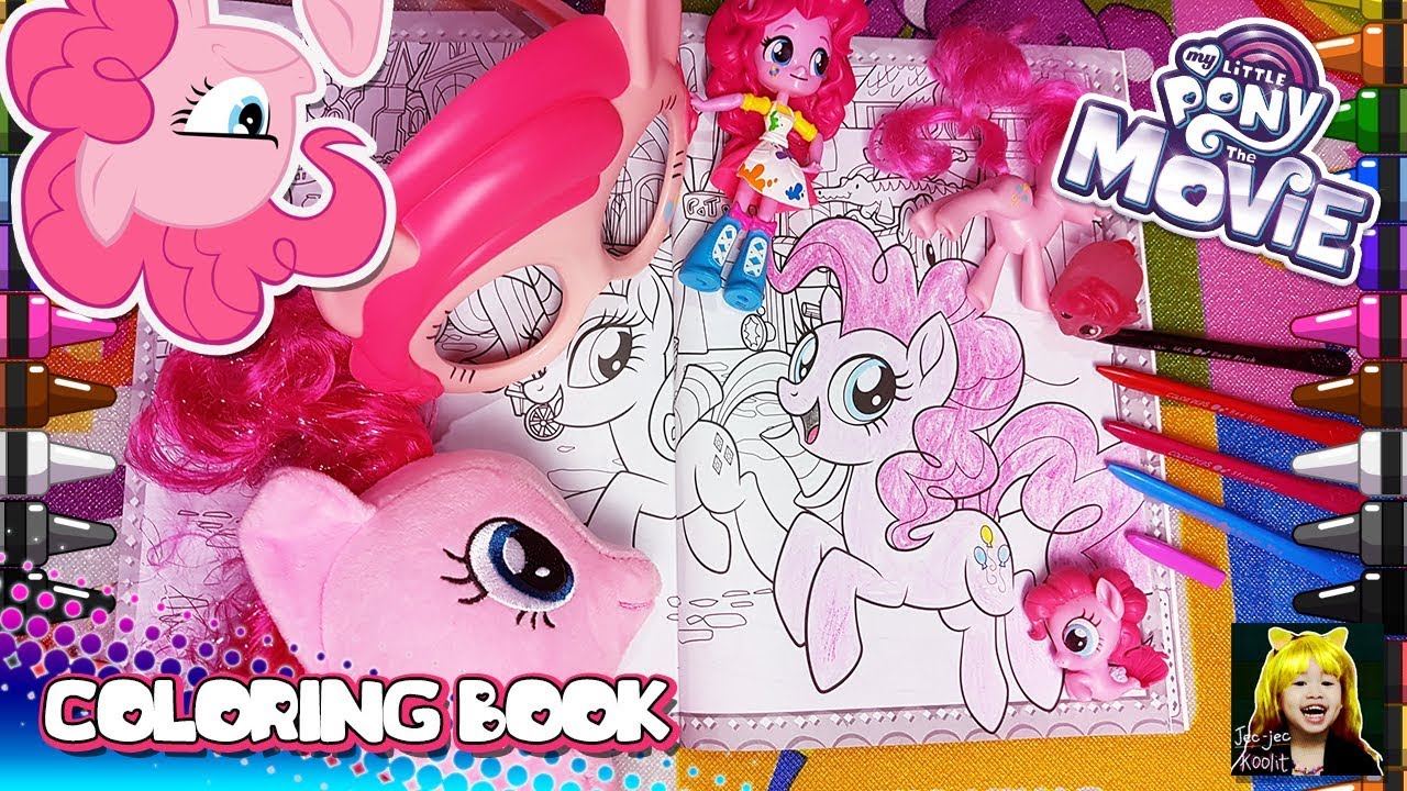 Let's Color Pinkie Pie! My Little Pony Movie Coloring Book - YouTube
