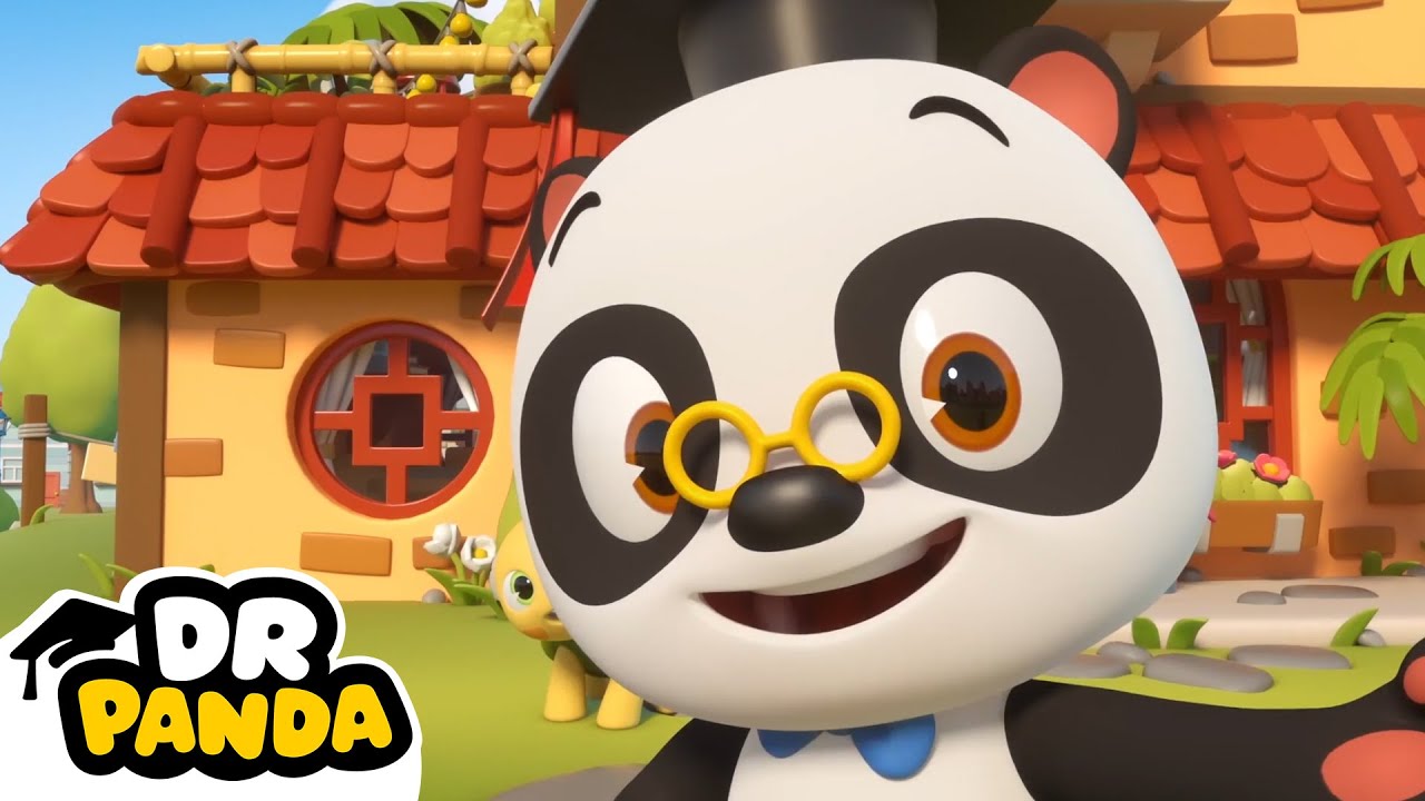 Dr. Panda Theme Song Karaoke! 🎵🎤 Learning Cartoon For Kids | Dr. Panda ...