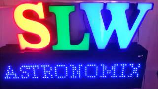 Slw 10Mm Full Color Led Message Board 12 X 48