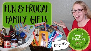Fun and Frugal FAMILY Gift Ideas (that you can DIY)-- Frugal Festivities Day 5