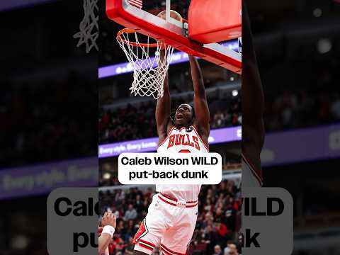 Caleb dunked his own miss 🤯